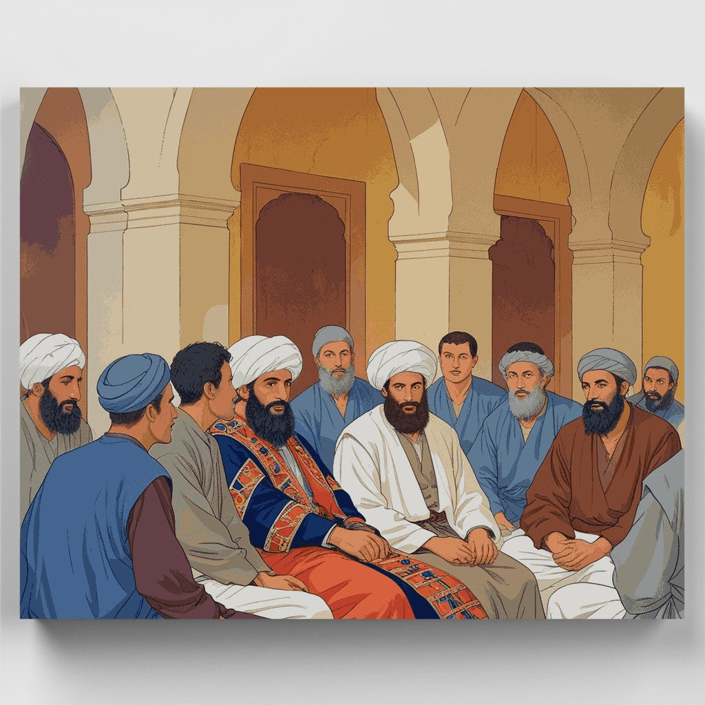 Islamic Council Meeting - Paint by Numbers Kit