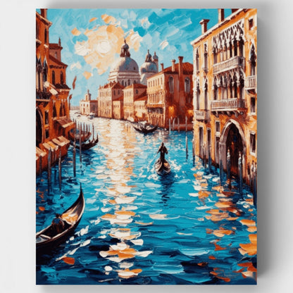 Venice Canals - Paint by Numbers Kit