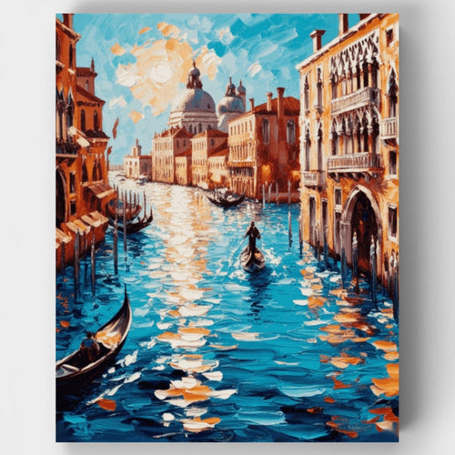 Venice Canals - Paint by Numbers Kit