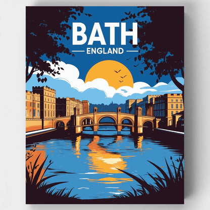 Bath England - Paint by Numbers Kit