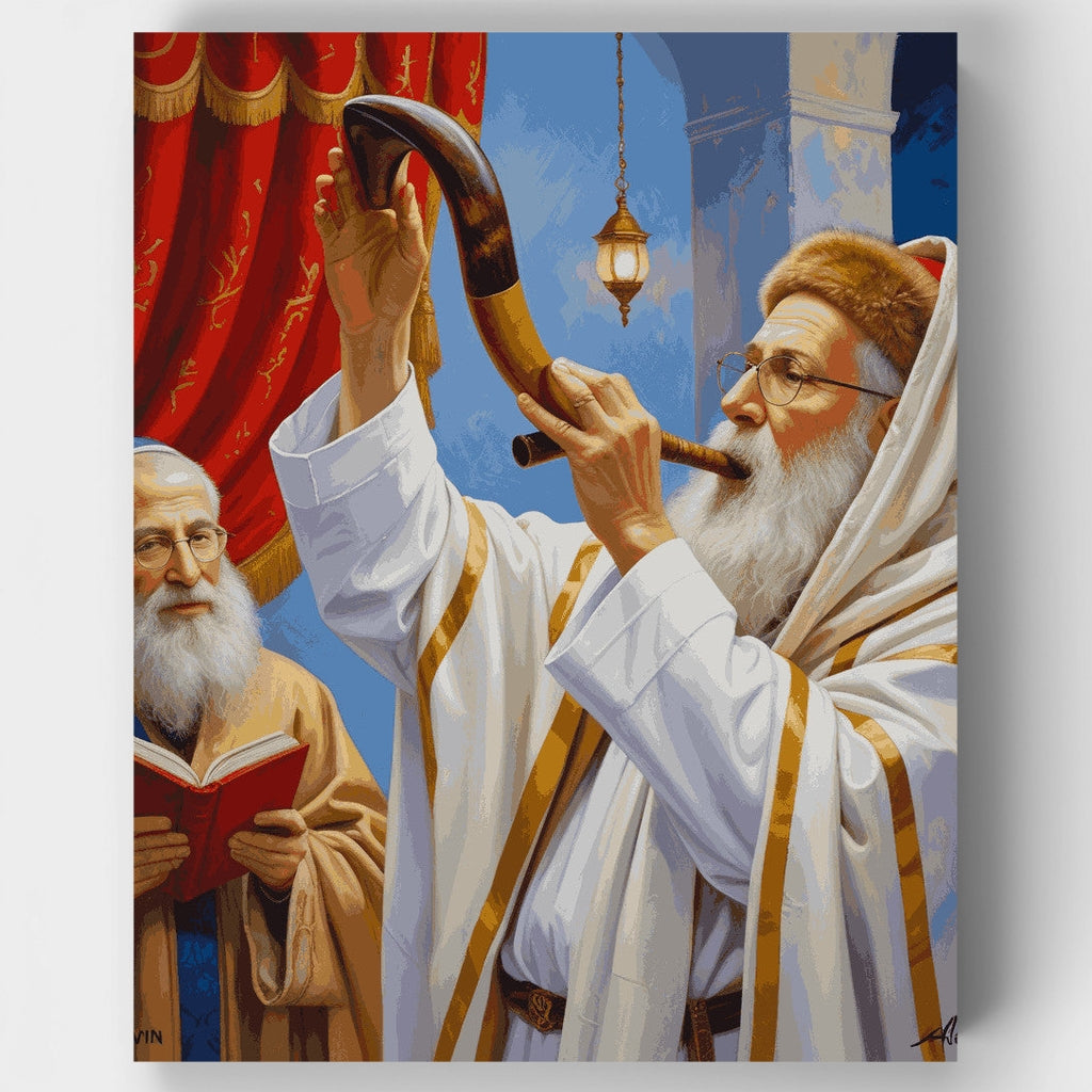 Shofar Ceremony - Paint by Numbers Kit