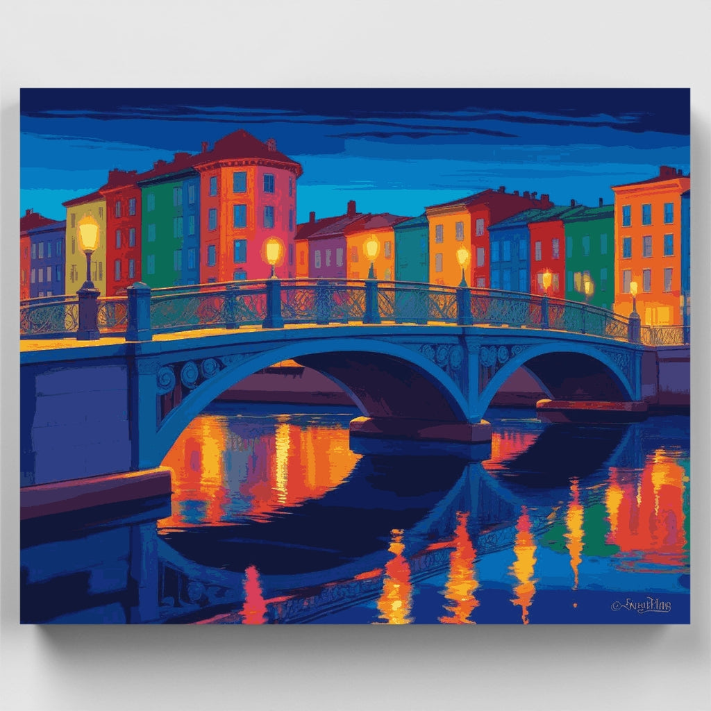 Venice Evening Canal - Paint by Numbers Kit
