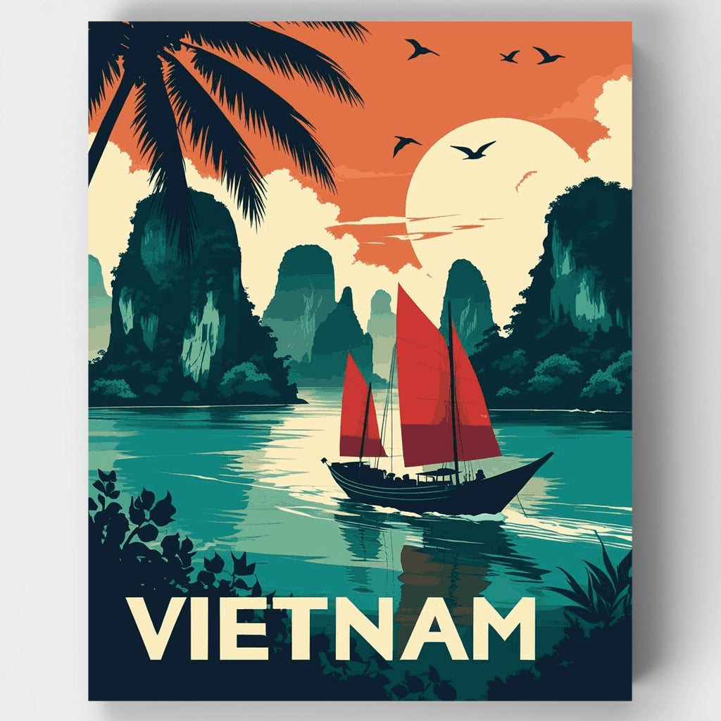 Vietnam - Paint by Numbers Kit