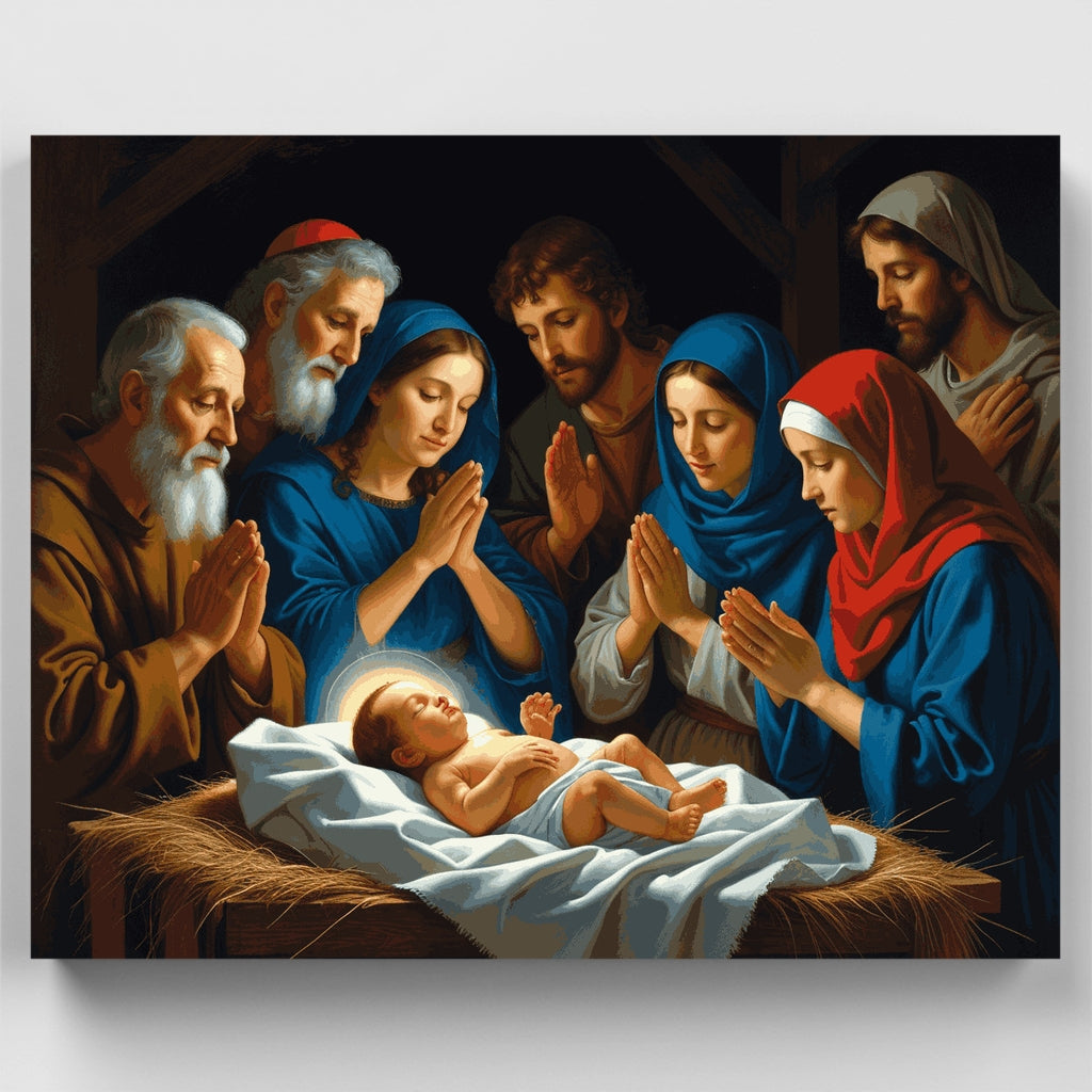 Holy Nativity - Paint by Numbers Kit