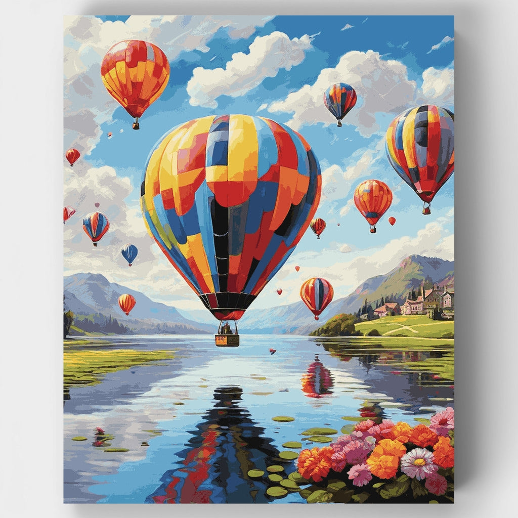 Viaje al firmamento - Kit de pintura por números — Estándar