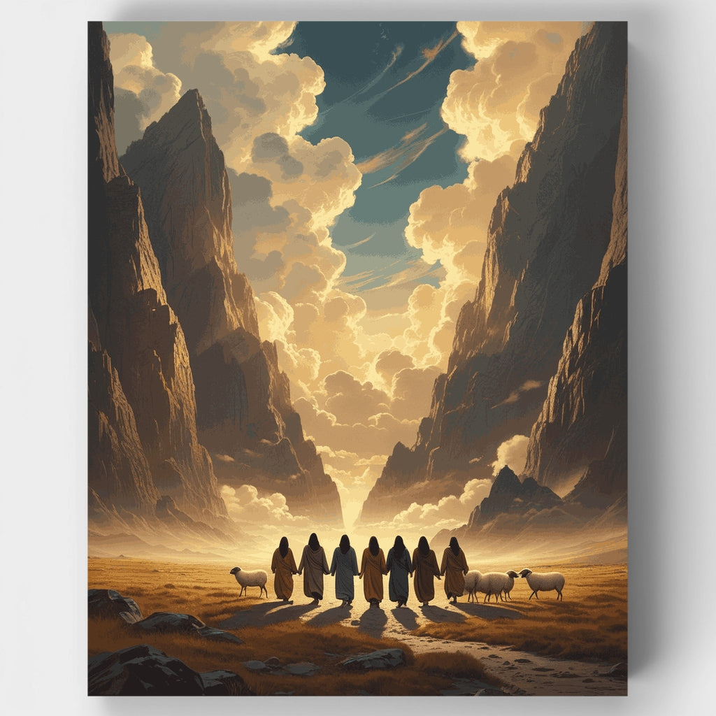 Journey Through the Valley - Paint by Numbers Kit