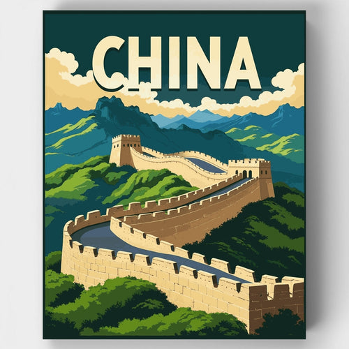 China - Paint by Numbers Kit