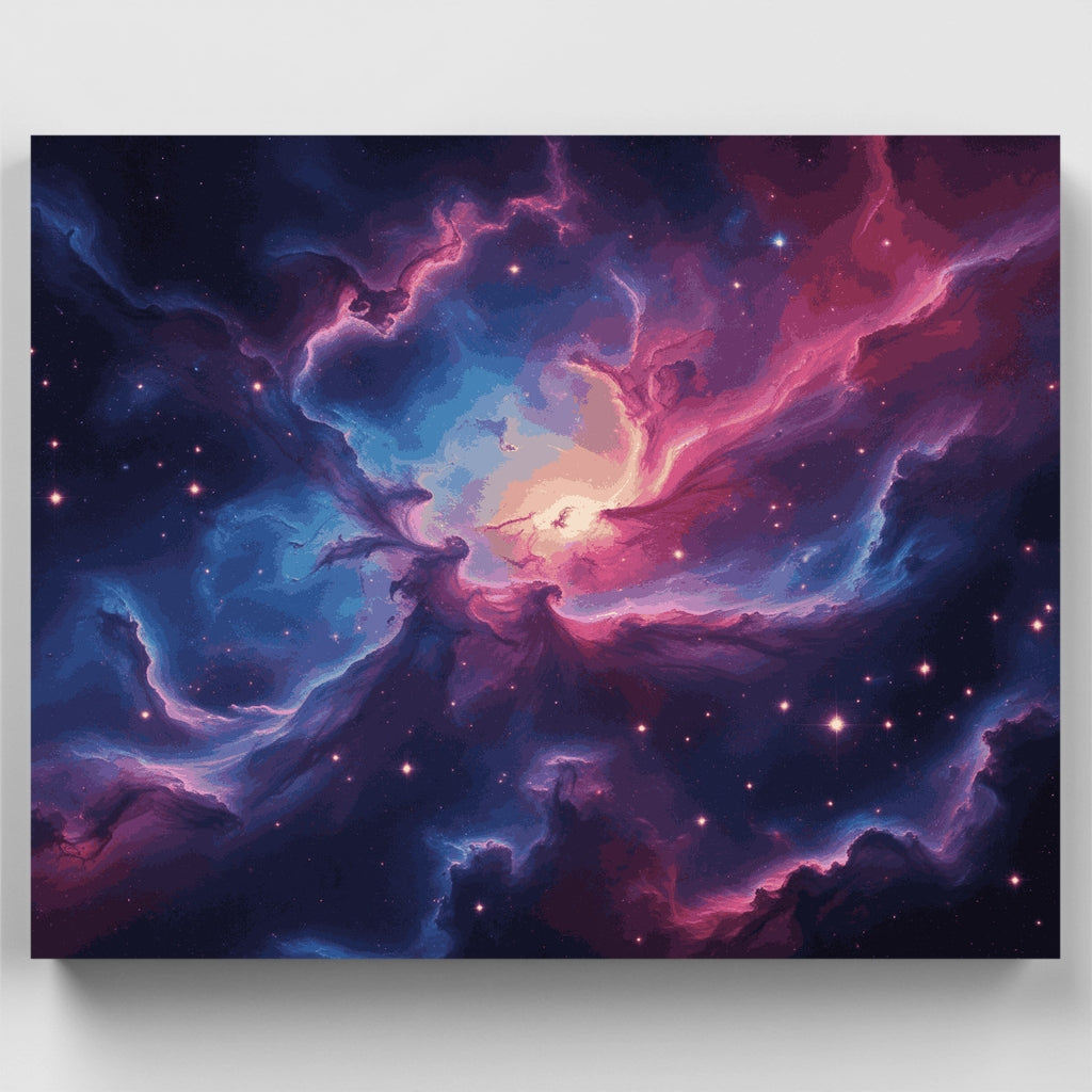 Cosmic Nebula - Paint by Numbers Kit