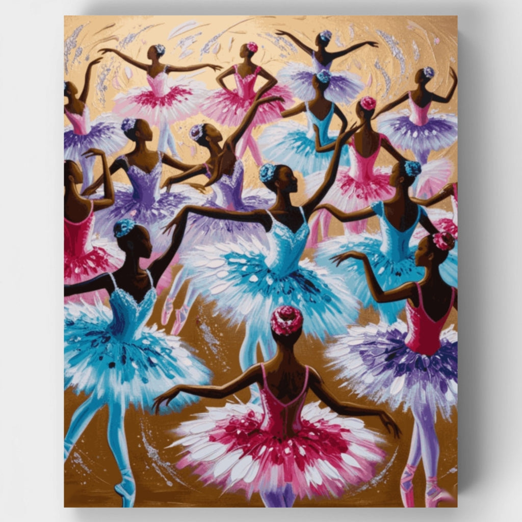 Torbellino de baile - Kit de pintura por números — Estándar
