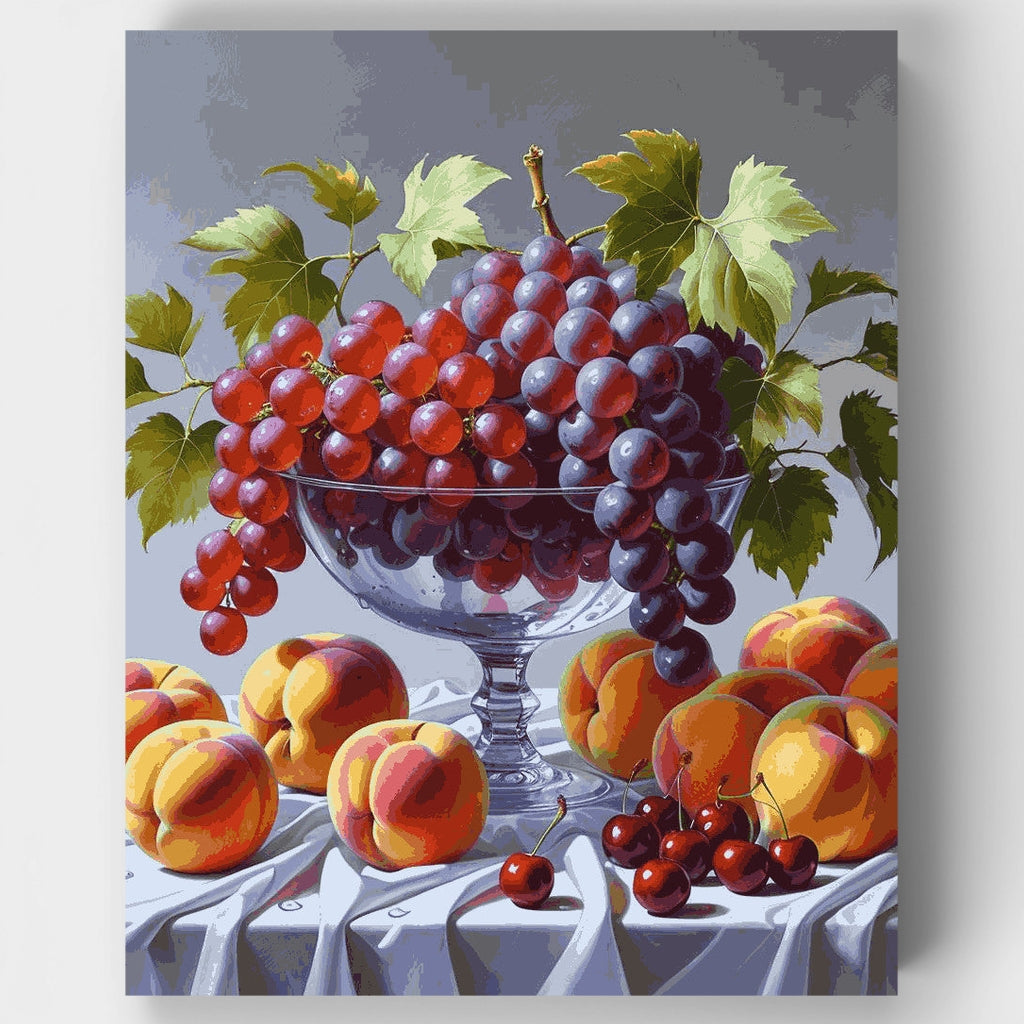 Frutero elegante - Kit de pintura por números — Estándar