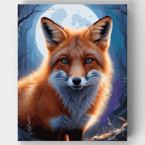 Vibrant Fox - Paint by Numbers Kit