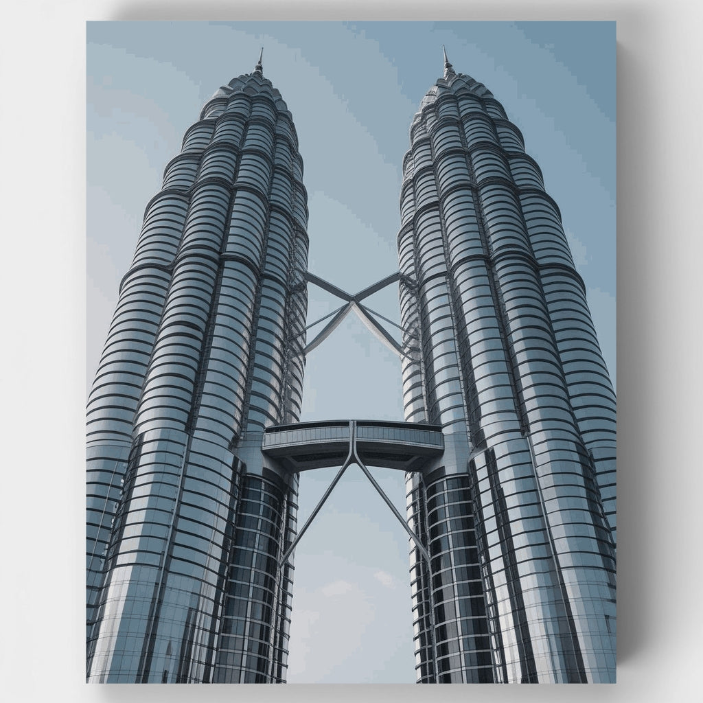 Torres Petronas - Kit de pintura por números — Estándar