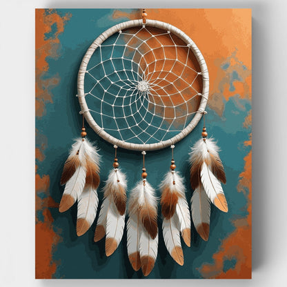 Native Dream Catcher - Paint by Numbers Kit