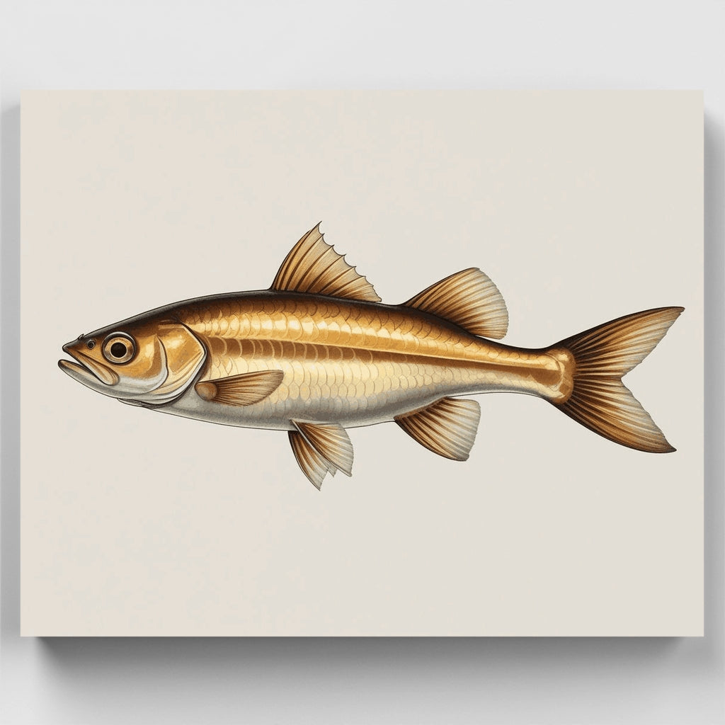 Golden Fish - Paint by Numbers Kit