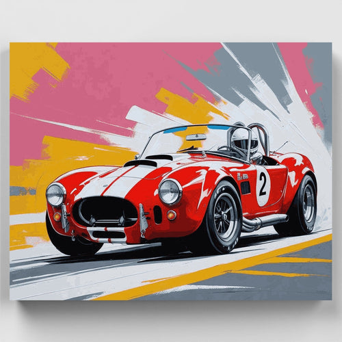 Classic Cobra Racer - Paint by Numbers Kit