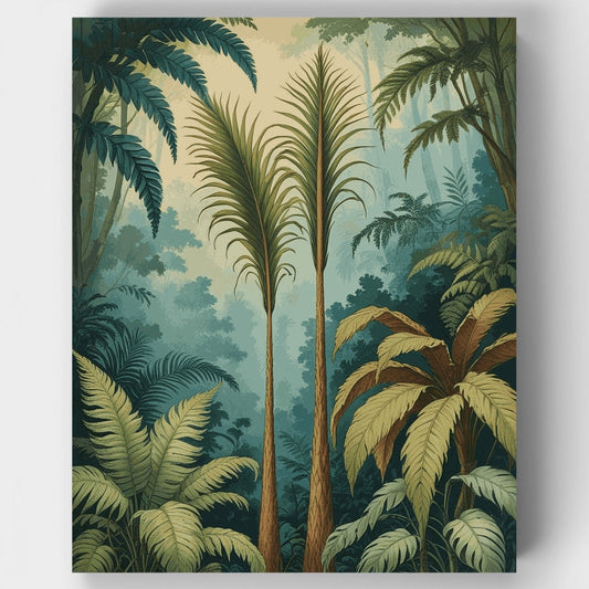 Tropical Jungle Paradise - Paint by Numbers Kit