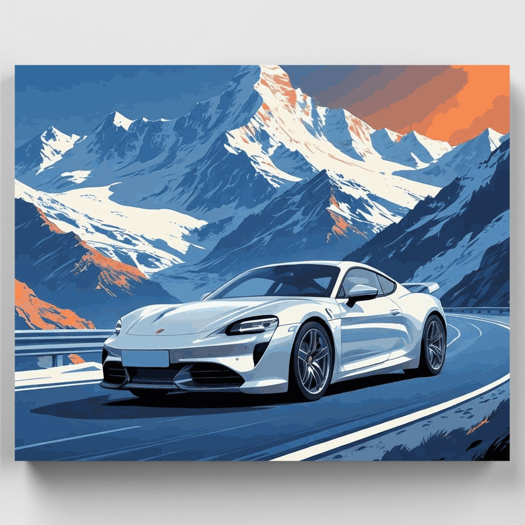 Alpine Drive Adventure - Paint by Numbers Kit