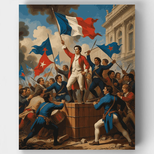 French Revolution Rally - Paint by Numbers Kit