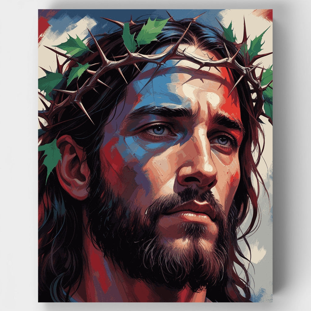Corona de espinas - Kit de pintura por números — Estándar