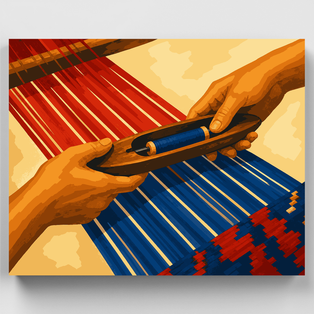 Weaving the Threads - Paint by Numbers Kit