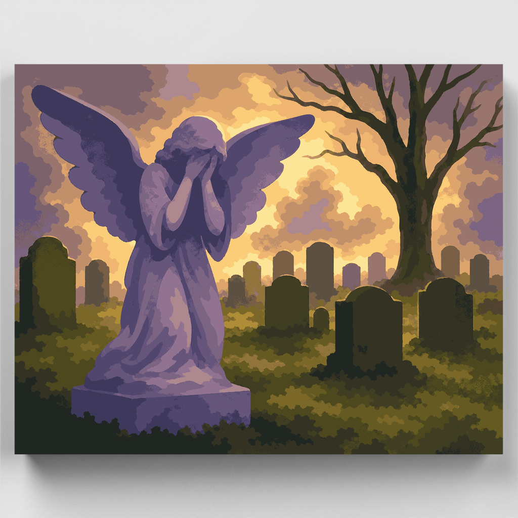 Weeping Angel - Paint by Numbers Kit