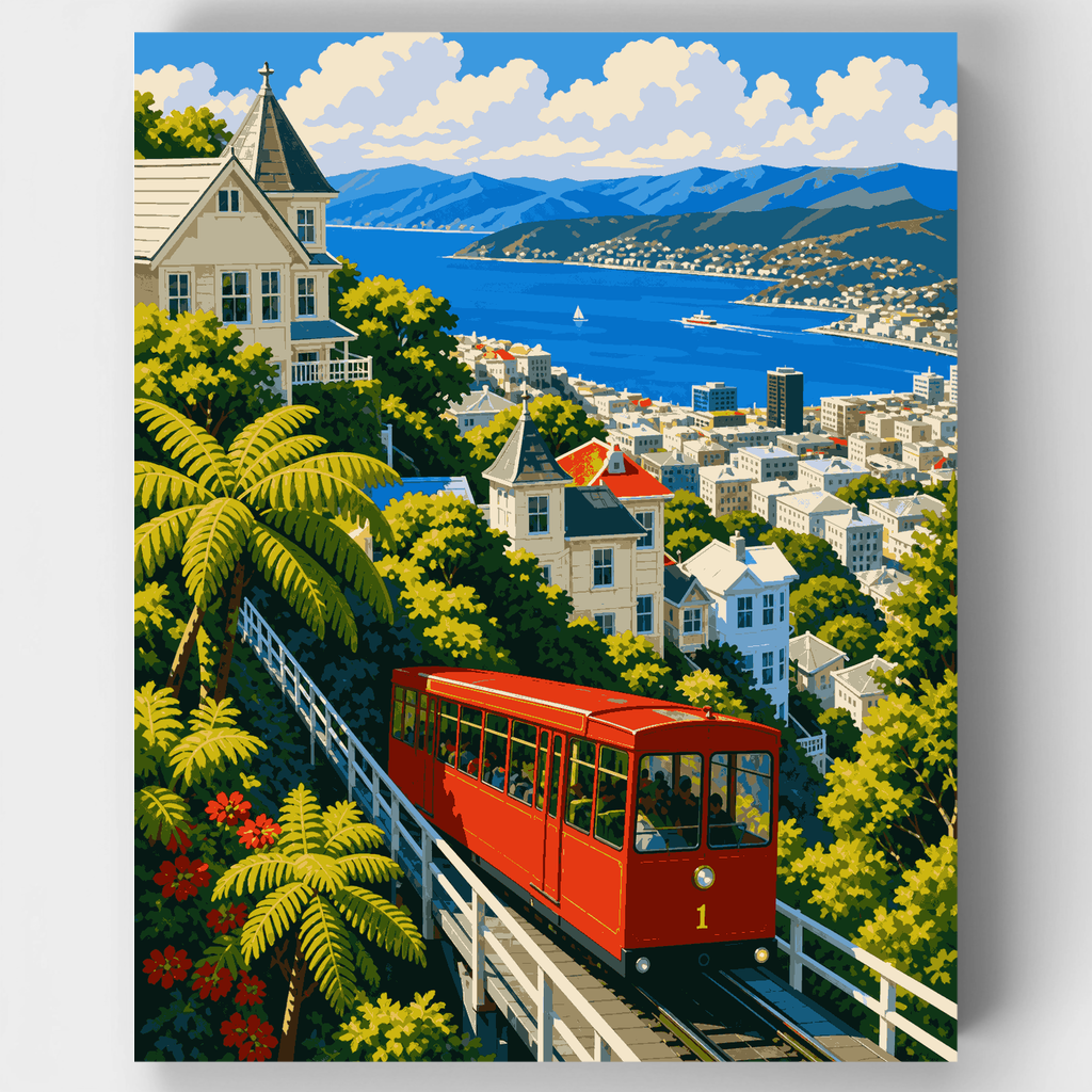 Teleférico de Wellington - Kit de pintura por números — Estándar