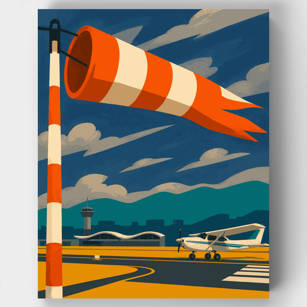 Wellington Windsock - Paint by Numbers Kit