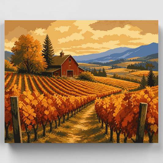 Willamette Valley Harvest - Paint by Numbers Kit